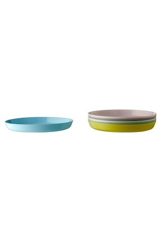 Ikea 6 Parça IKEA Çocuk Tabak Seti Yemek Seti Çap:19 Cm