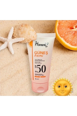Homm Life Güneş Kremi SPF50+ 50 ML