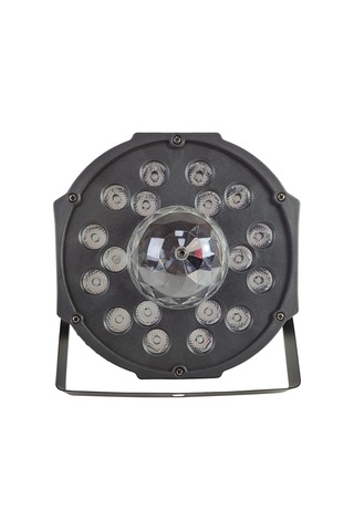 Yunboo Rgb Led Sahne Işığı 21led 12w 7 Kanal Dmx512/ses/otomatik Kontrol, Parti/bar/dj Gösterileri İçin Magik Top+par Işık Kombinasyonu Eu Plug