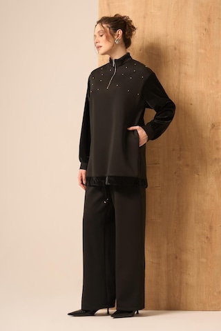 Ftz Women Kadın Scuba Spandex Takım Siyah 31257 Siyah