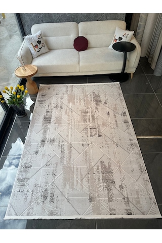 Vista Halı Salon, Oturma, Yatak Odası Halısı 160x230 Desen Kodu 76653-958 Bej