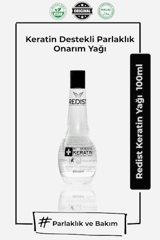 Redist Miracle Keratin Resistance Force Saç Bakım Yağı 100 ML + Redist Fön Suyu 50 ML
