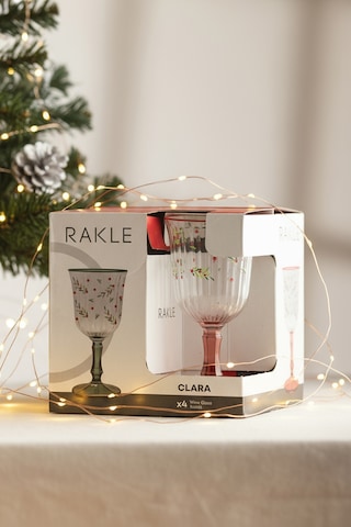 Clara 4'lü Su Kadeh Seti 240 Cc Renkli