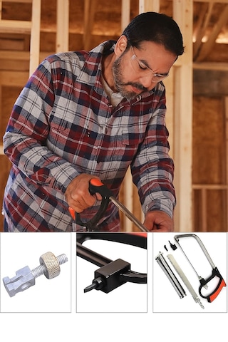 Profesyonel Kıl Testere Seti Ahşap, Plastik Ve Metal Kesim İçin