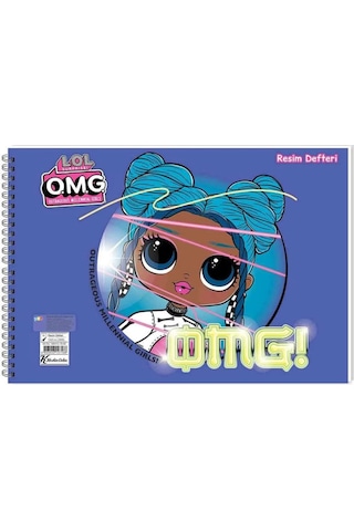 L.o.l. Omg 25x35cm 15 Yapraklı Spiralli Resim Defteri / 300215-79