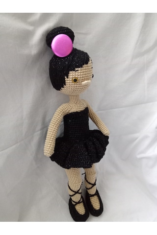Siyah Amigurumi Bebek