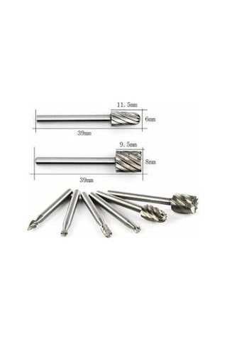 Freze Ucu Ahşap Cam Oyma Düzeltme Delme Gravür Kalıpcı Çelik Aşın