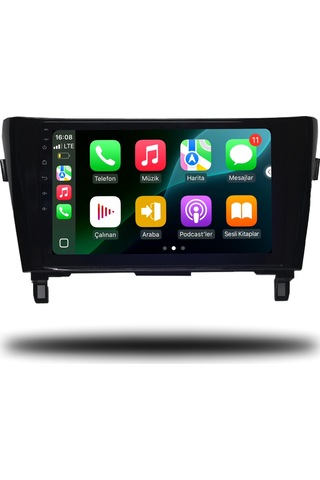 Caros Nissan Qashqai 2013-2021 Uyumlu Android Multimedya 6gb Ram 128gb Hafıza 10"