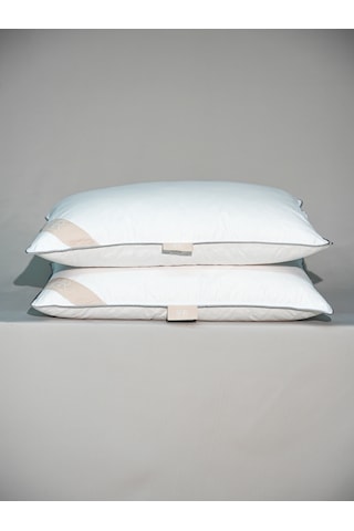 %100 Kaz Tüyü Dolgulu,%30 Gıdık Uyku Yastığı/50x70 1000gr/2 Adet