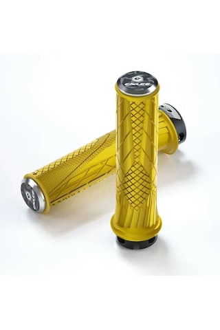 Enlee Mtb Bmx Silikon Bisiklet Elcik Kaymaz Yapı 140 Mm Bisiklet Elciği Kolay Kavrama Gold Sarı Sarı