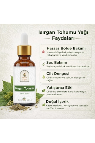 Isırgan Tohumu Yağı 10 Ml %100 Saf Diğer