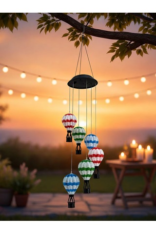Greentech Güneş Enerjili Dekoratif Kapadokya Balonları / Gt-sl41