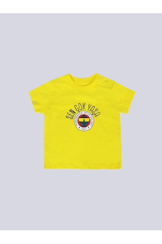 Fenerbahçe Bebek Sen Çok Yaşa Tshırt SARI