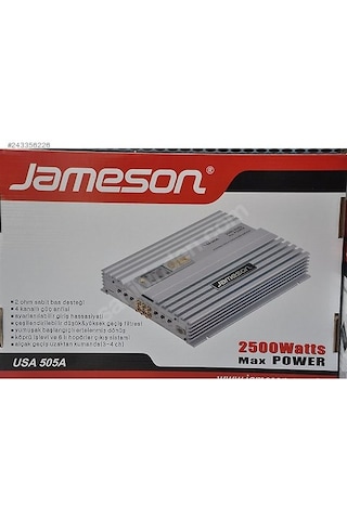 Jameson Usa 505 A 2500 Watt 4 Kanal Köprülenebilir Seri 2 Adet