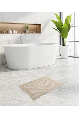 Özdilek Winter Havlu Ayak İzli Paspas 50x70 -bej Bej