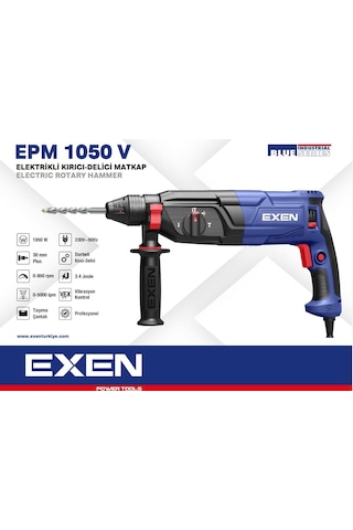 Exen EPM 1050 V Elektrikli Kırıcı Delici Matkap
