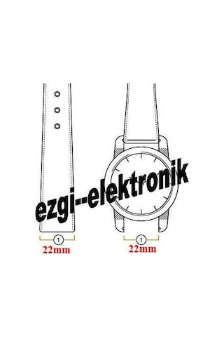 Siyah Çelik Ince Hasır 22Mm Kordon Metal Örgü Saat Kordonu Kayışı
