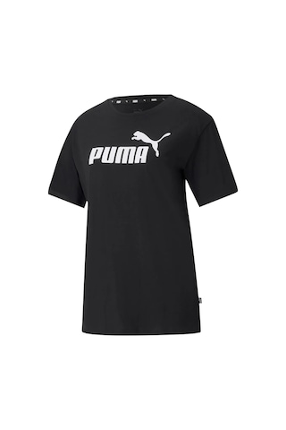 Puma 58686801 Ess Logo Boyfriend Tee Kadın Tişört 001