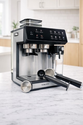 Sokany SK - 04032 Dokunmatik Ekranlı Barista Kahve Makinesi