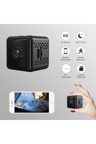 Yifomall Küçük Boy 4k Kablosuz Wifi Kamera - Hareket Algılama, Akıllı Alarm Ve 3 Saat Pil Süresi İle Ev İzleme Kamerası Diğer