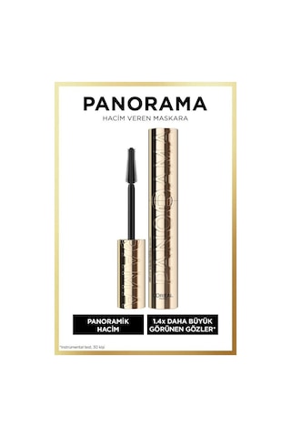 L'Oréal Paris Panorama Maskara + Glotion All-In-One Doğal Işıltı 901 Fair Glow