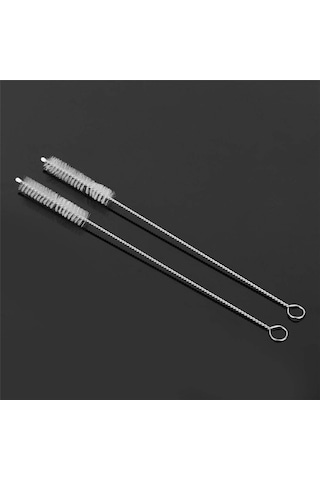 Pratik Cam Ve Metal Krom Pipet Temizleme Fırçası Pipet Temizlik Fırçası - 1 Adet