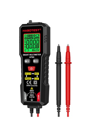 Habotest Ht93 Gerilim Test Cihazı Dijital Multimetre