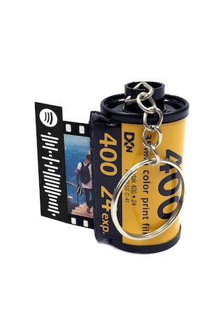 10Fotoğraflı Foto Rulo Anahtarlık, Foto Film Anahtarlık, Fotorulo