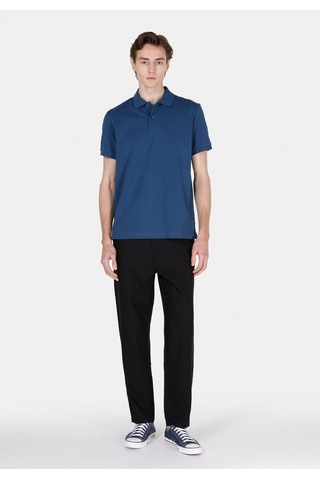 Colin's Colins Regular Fit Polo Yaka Düz Erkek Mavi Kısa Kol Tişört Cl1073960 Q1.v2 Blu Koyu Mavi