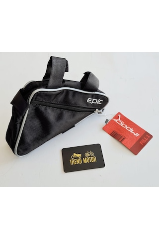 Kadro Orta Üçgen Çanta 0.75 Lt Bisiklet - Epic Siyah