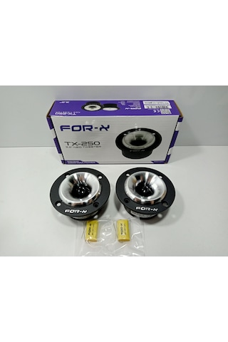 For-x Dome Tweeter 8cm 100w 50rms For-x Tx-250 8cm Dome Tiz