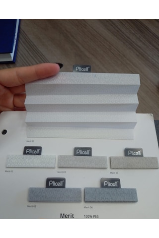 As Perde Merit Plicell Balkon Perdesi