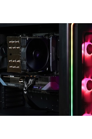 Tebilon X-9070XT R7-9700X 16 GB 1 TB SSD RX9070XT Free Dos Oyuncu Oem Paket