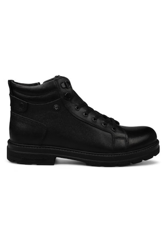 Pierre Cardin 90425 Erkek Siyah Fermuarlı Kışlık Bot