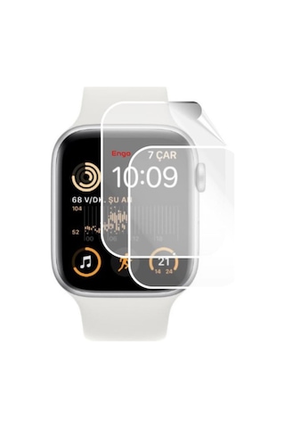 Apple Uyumlu Watch Se 44 Mm Ekran Koruyucu Şeffaf Tpu Film 2 Adet