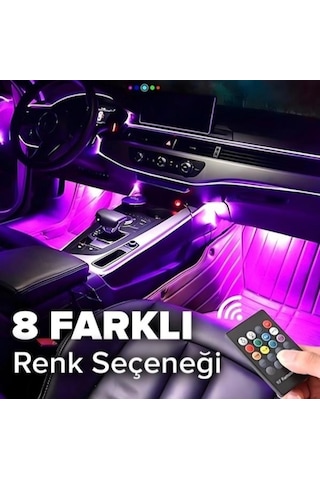 Volkswagen Golf 5 Uyumlu Ayak Altı Aydınlatma