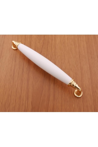 Azimkarhirdavat Porselen Görünümlü Kulp Sarı Düz