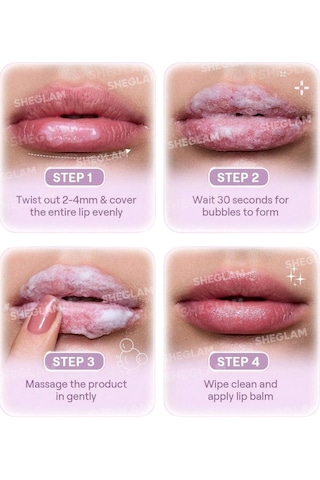 Sheglam Bubble Puff Dudak Peelingi,köpüren Nemlendirici Jel