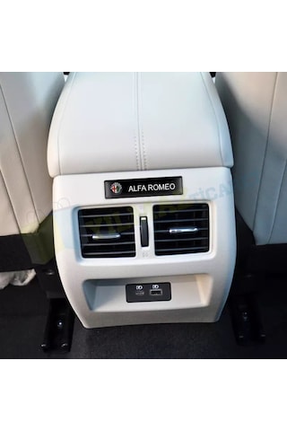 Alfa Romeo Logo Kapı Kolu Torpido Ayna Damla Sticker Etiket