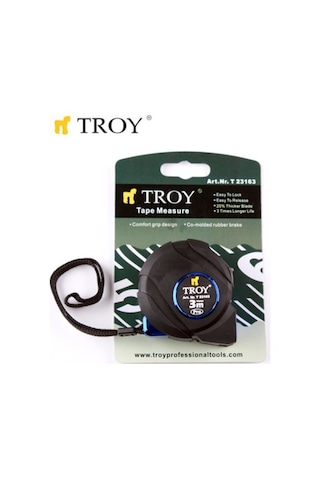 Troy 23165 Stoperli Şerit Metre 5mx25 MM