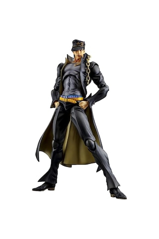 25cm Anime Figürü Kujo Jotaro Aksiyon Figürleri Yıldız Platin Hareketli Şekil Heykel Süsler Sevimli Heykelcik Ev Ofis Dekorasyon - 1 Adet-125cm