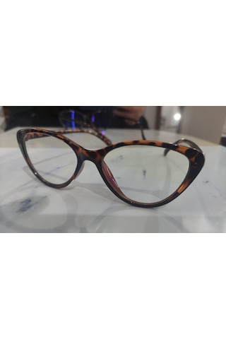 Vivera Leopar C03 Kadın Mavi Işık Korumalı Ekran Cat Eyes Gözlüğü