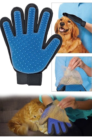 Kedi & Köpek Tüy Toplama Masaj Ve Kaşıma Eldiveni