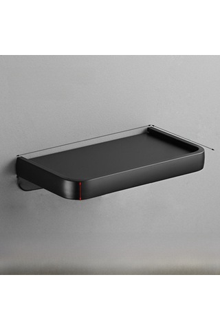 Skycity Banyo Tuvalet Kağıdı Tutucu - Siyah Altın Uzay Alüminyum - Dayanıklı Kalın Tasarım - Telefon Ve Küçük Eşya Depolama Rafı - Otel Ve Ev Kullanıma Uygun Diğer