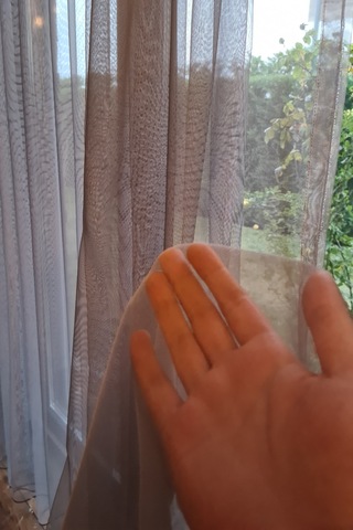 Antrasit Koyu Gri Düz Tül Antrasit