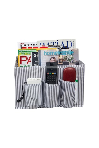 Sas Başucu Düzenleyici Katlanabilir Gri 7519-G Kahverengi