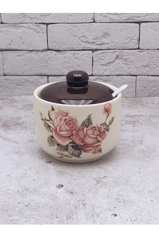 Rosenberg Kapaklı Ve Kaşıklı Şekerlik, 500 Ml 374958643 Sütlü