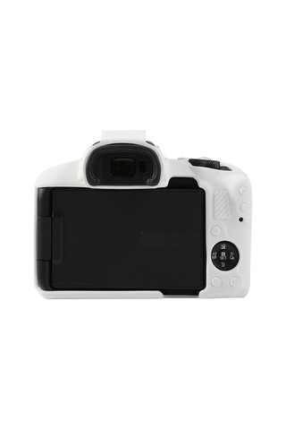 Canon Eos R50 Yumuşak Silikon Koruyucu Kılıf İçin Beyaz Diğer