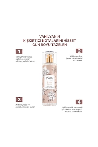 The Bath Factory Sweet Vanilla Vücut Spreyi 200 ML