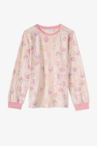 Penti Kız Çocuk Lila Starlit Friends Pamuklu Uzun Kollu 2li Pijama Takımı